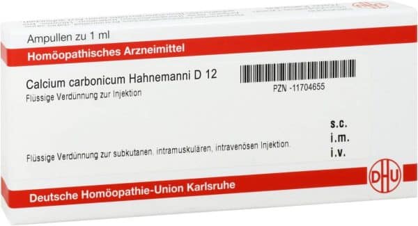 DHU Calcium carbonicum hahnemanni D12 Ampullen