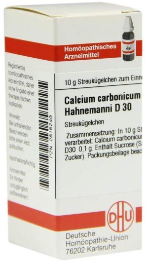 DHU Calcium carbonicum hahnemanni D30 10 g Globuli