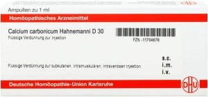 DHU Calcium carbonicum hahnemanni D30 Ampullen