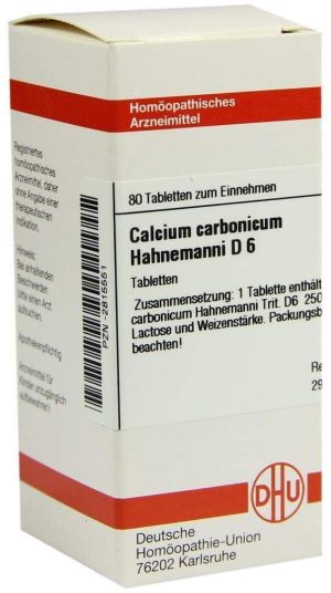 DHU Calcium carbonicum hahnemanni D6 80 Tabletten