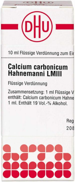 DHU Calcium carbonicum hahnemanni LMIII Dilution