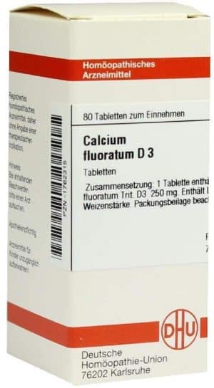 DHU Calcium fluoratum D3 80 Tabletten