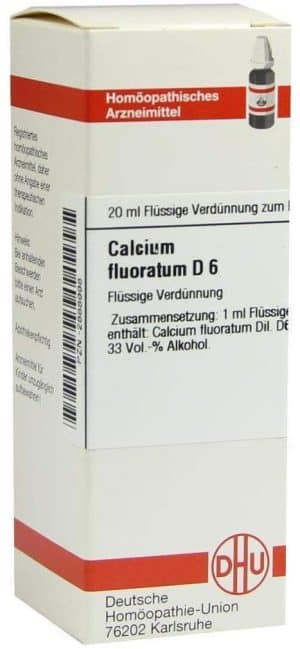 DHU Calcium fluoratum D6 20 ml Dilution