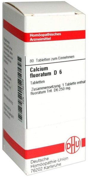 DHU Calcium fluoratum D6 80 Tabletten