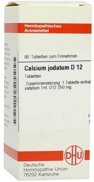 DHU Calcium jodatum D12 80 Tabletten
