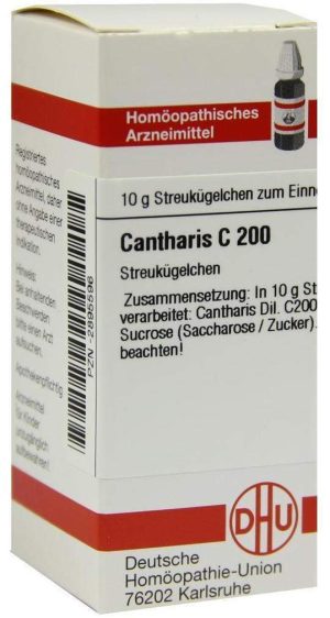 DHU Cantharis C200 Globuli