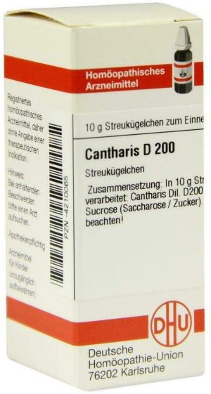 DHU Cantharis D200 10 g Globuli