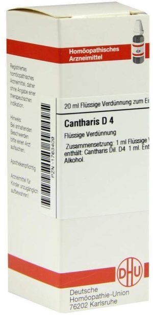 DHU Cantharis D4 20 ml Dilution