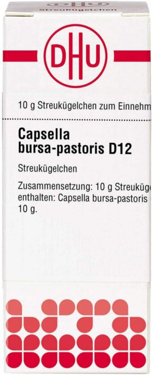 DHU Capsella bursa pastoris D12 Globuli 10 g