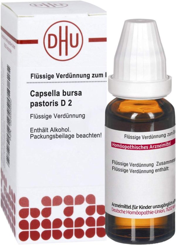 DHU Capsella bursa pastoris D2 20 ml Dilution