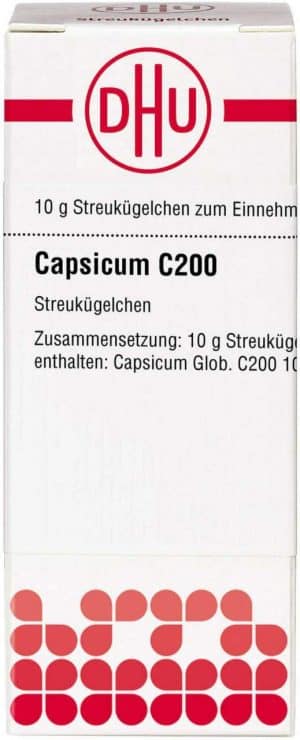 DHU Capsicum C200 Globuli 10 g