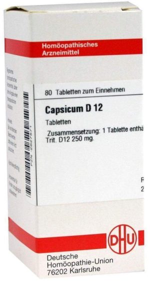 DHU Capsicum D12 Tabletten