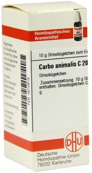 DHU Carbo animalis C200 10 g Globuli