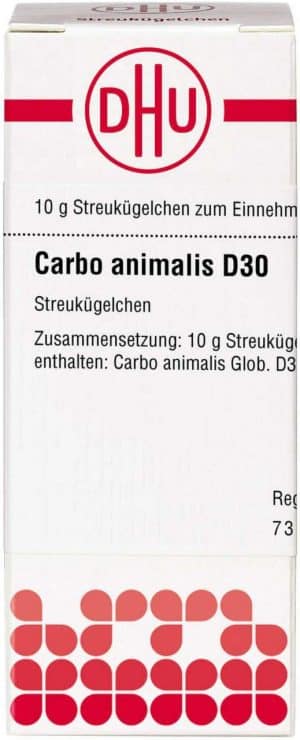 DHU Carbo animalis D30 Globuli