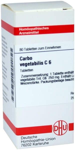 DHU Carbo vegetabilis C6 Tabletten