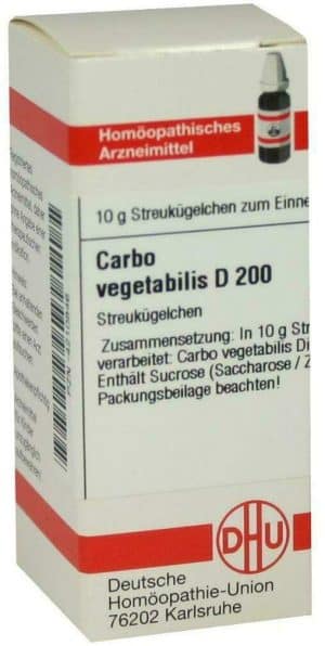 DHU Carbo vegetabilis D200 Globuli
