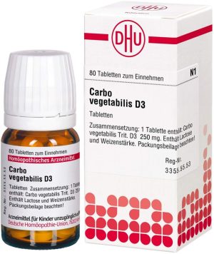 DHU Carbo vegetabilis D3 Tabletten