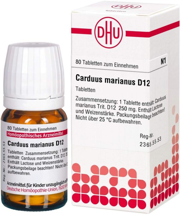 DHU Carduus marianus D12 Tabletten