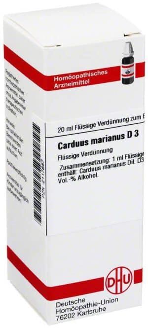 DHU Carduus marianus D3 20 ml Dilution