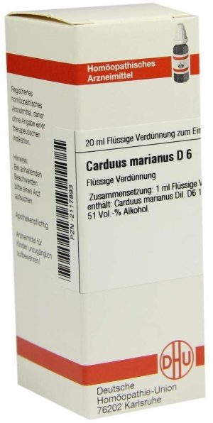 DHU Carduus marianus D6 Dilution