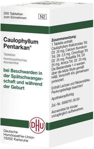 DHU Caulophyllum Pentarkan Tabletten