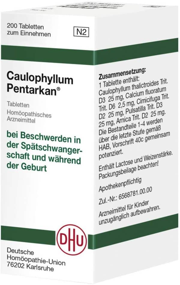 DHU Caulophyllum Pentarkan Tabletten
