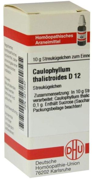 DHU Caulophyllum thalictroides D12 10 g Globuli
