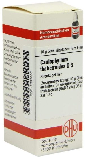 DHU Caulophyllum thalictroides D3 Globuli