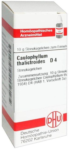 DHU Caulophyllum thalictroides D4 Globuli