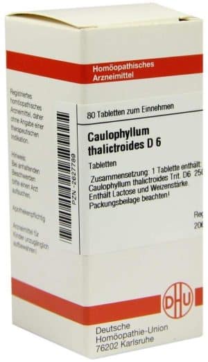 DHU Caulophyllum thalictroides D6 Tabletten