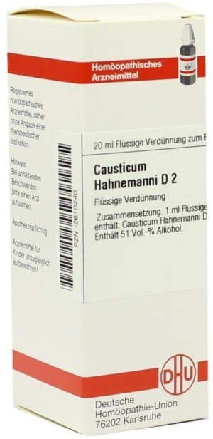 DHU Causticum hahnemanni D2 Dilution