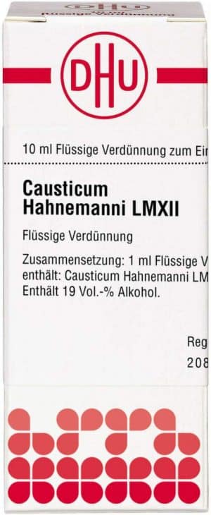 DHU Causticum hahnemanni LMXII Dilution 10 ml