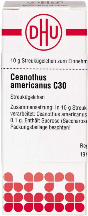DHU Ceanothus americanus C30 Globuli 10 g