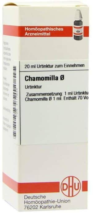 DHU Chamomilla Urtinktur 20 ml Dilution