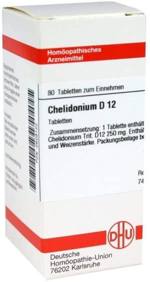 DHU Chelidonium D12 80 Tabletten