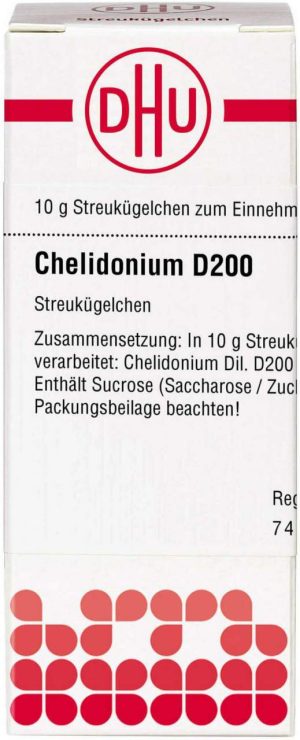 DHU Chelidonium D200 Globuli 10 g