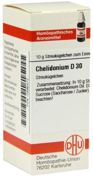 DHU Chelidonium D30 10 g Globuli