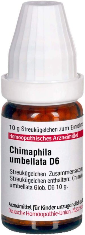 DHU Chimaphila umbellata D6 10 g Globuli