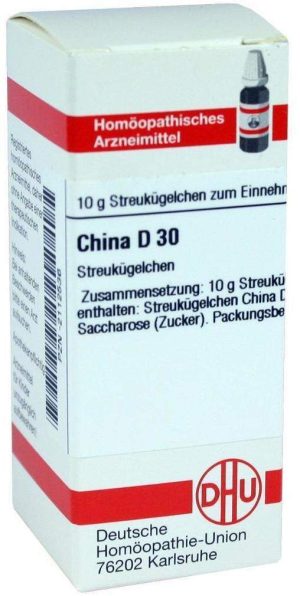 DHU China D30 Globuli