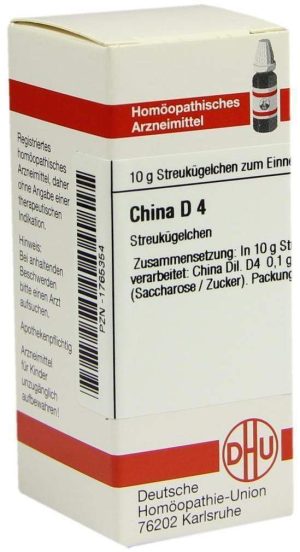 DHU China D4 10 g Globuli