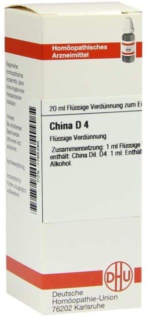 DHU China D4 20 ml Dilution