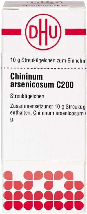 DHU Chininum arsenicosum C200 Globuli 10 g