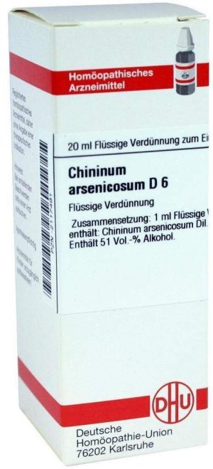 DHU Chininum arsenicosum D6 Dilution