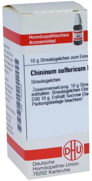 DHU Chininum sulfuricum D30 Globuli