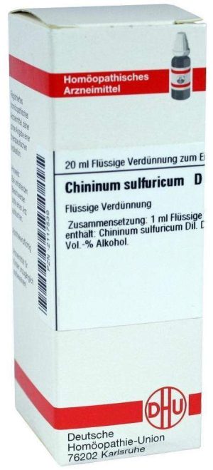 DHU Chininum sulfuricum D4 Dilution