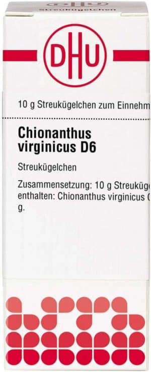 DHU Chionanthus virginicus D6 Globuli 10 g