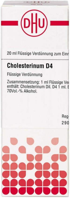 DHU Cholesterinum D4 Dilution 20 ml