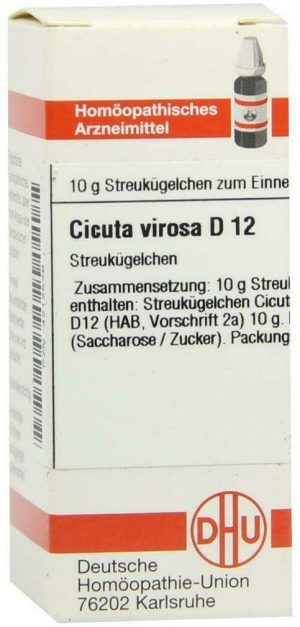 DHU Cicuta virosa D12 Globuli