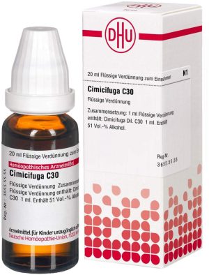 DHU Cimicifuga C30 Dilution 20 ml