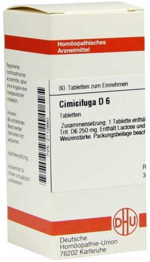 DHU Cimicifuga D6 80 Tabletten
